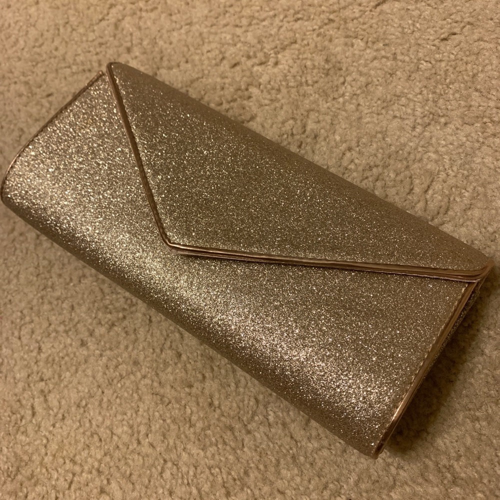 Glitter Clutch Purse